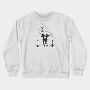 Sister Moon Goddesses Crewneck Sweatshirt